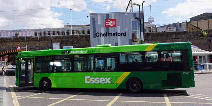 First Essex Volvo B7RLE Wright 69431